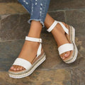 Open Toe Ankle Strap Platform Sandals - Your Second Look
