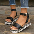 Open Toe Ankle Strap Platform Sandals - Your Second Look