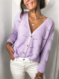 Openwork Button Up Cardigan - Your Second Look