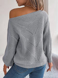 Openwork Long Sleeve Sweater - Your Second Look