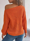 Openwork Long Sleeve Sweater - Your Second Look