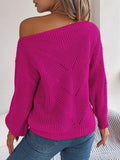Openwork Long Sleeve Sweater - Your Second Look