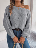 Openwork Long Sleeve Sweater - Your Second Look