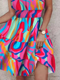 Paisley Print Halter Neck Mini Dress - Your Second Look