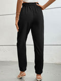 Perfee Tie Front Long Pants - Your Second Look