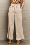 Perfee Tie Waist Long Pants - Your Second Look