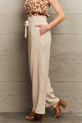 Perfee Tie Waist Long Pants - Your Second Look