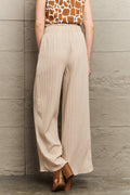 Perfee Tie Waist Long Pants - Your Second Look