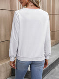 Perfee V - Neck Long Sleeve Blouse - Your Second Look