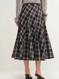 Plaid Midi Skirt - Your Second Look