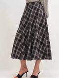 Plaid Midi Skirt - Your Second Look