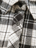 Plaid Print Chest Pockets Buttoned Shirt - Your Second Look