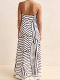 Playful Print Tube Maxi Dress - Your Second Look