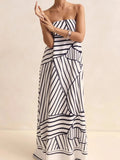 Playful Print Tube Maxi Dress - Your Second Look