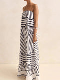 Playful Print Tube Maxi Dress - Your Second Look