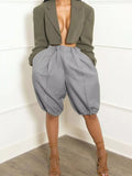 Pleated Detail High Waist Shorts - Your Second Look