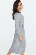 Pleated Sweater Dress - Your Second Look