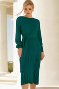Pleated Sweater Dress - Your Second Look