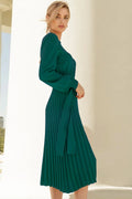 Pleated Sweater Dress - Your Second Look