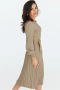 Pleated Sweater Dress - Your Second Look