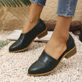 Point Toe Block Heel Loafers - Your Second Look