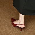 Pointed Toe Slingback Pumps - Your Second Look