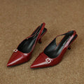 Pointed Toe Slingback Pumps - Your Second Look