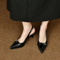 Pointed Toe Slingback Pumps - Your Second Look