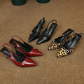 Pointed Toe Slingback Pumps - Your Second Look