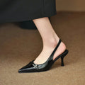 Pointed Toe Slingback Pumps - Your Second Look