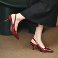 Pointed Toe Slingback Pumps - Your Second Look