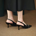 Pointed Toe Slingback Pumps - Your Second Look