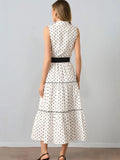 Polka Dot Midi Dress - Your Second Look