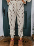 Polka Dot Top and Joggers Lounge Set - Your Second Look