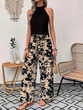 Printed Wide Leg Casual Pants - Your Second Look