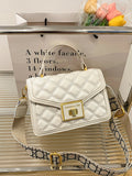 Quilted Shoulder Bag with Adjustable Strap - Your Second Look
