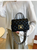 Quilted Shoulder Bag with Adjustable Strap - Your Second Look