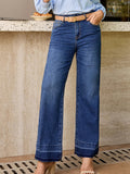 Raw Hem Loose Jeans - Your Second Look