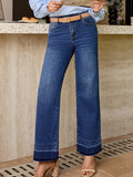 Raw Hem Loose Jeans - Your Second Look