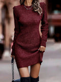 Ribbed Knit Sweater Dress - Your Second Look