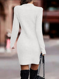 Ribbed Knit Sweater Dress - Your Second Look