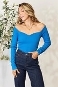 Ribbed Sweetheart Knit Top - Your Second Look