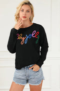 Round Neck Long Sleeve Sweater - Your Second Look