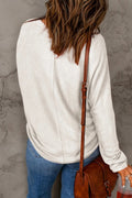 Round Neck Long Sleeve T-Shirt - Your Second Look