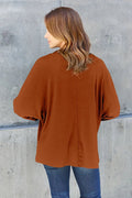 Round Neck Long Sleeve T-Shirt - Your Second Look