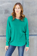 Round Neck Long Sleeve T-Shirt - Your Second Look