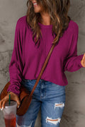 Round Neck Long Sleeve T-Shirt - Your Second Look