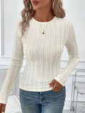 Round Neck Long Sleeve Top - Your Second Look