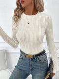 Round Neck Long Sleeve Top - Your Second Look