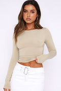 Round Neck Long - Sleeve Top - Your Second Look